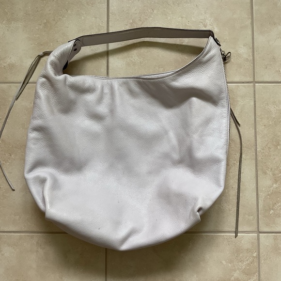 Rebecca Minkoff Pale Lilac Leather Hobo Bag - Picture 4 of 15